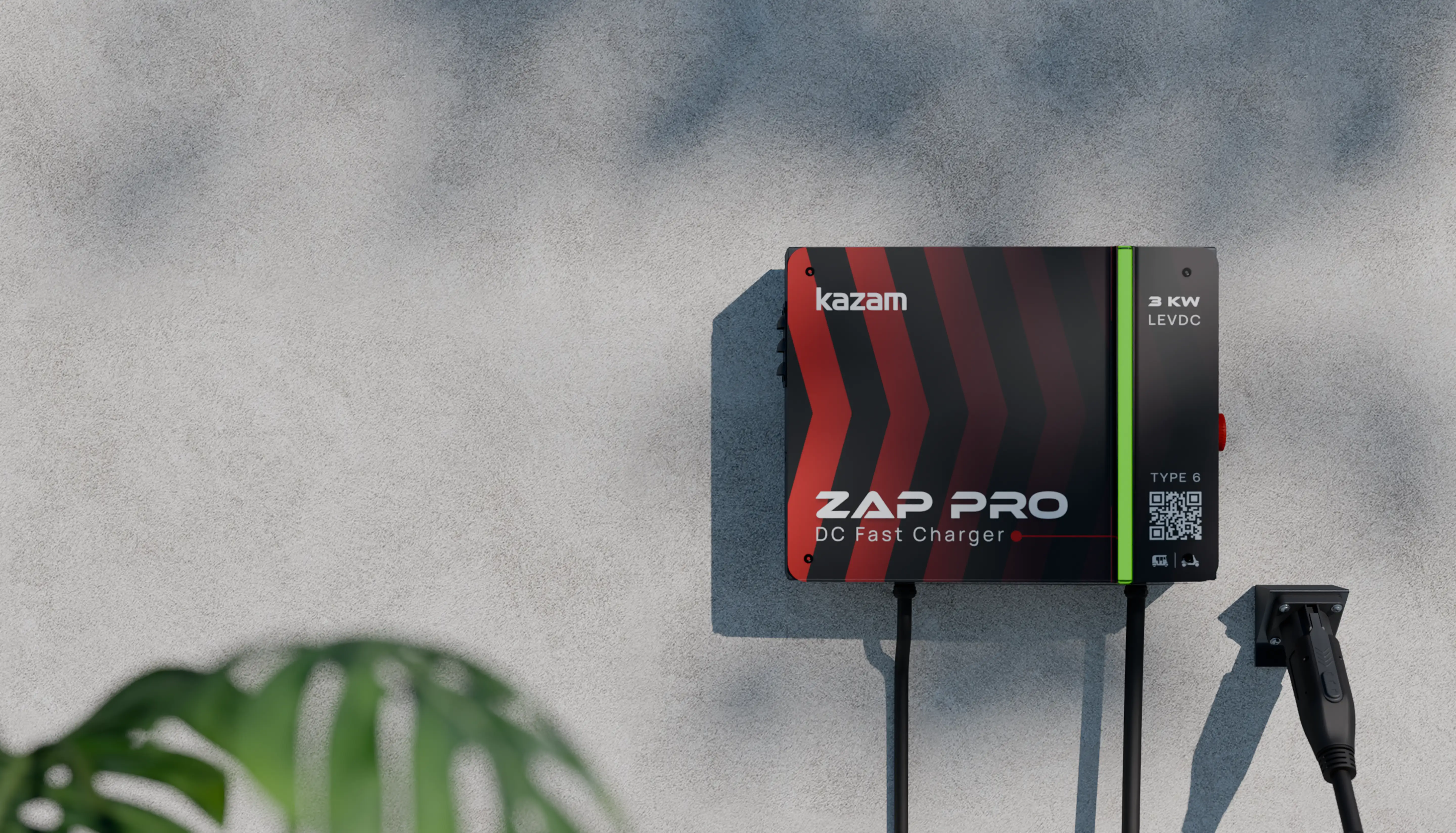Kazam Zap Pro LEVDC Fast Charger showcasing universal compatibility and fast charging capabilities
